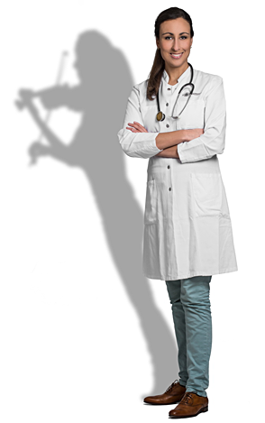 Dr. Fiona Rohlffs, Ärztin und Musikerin